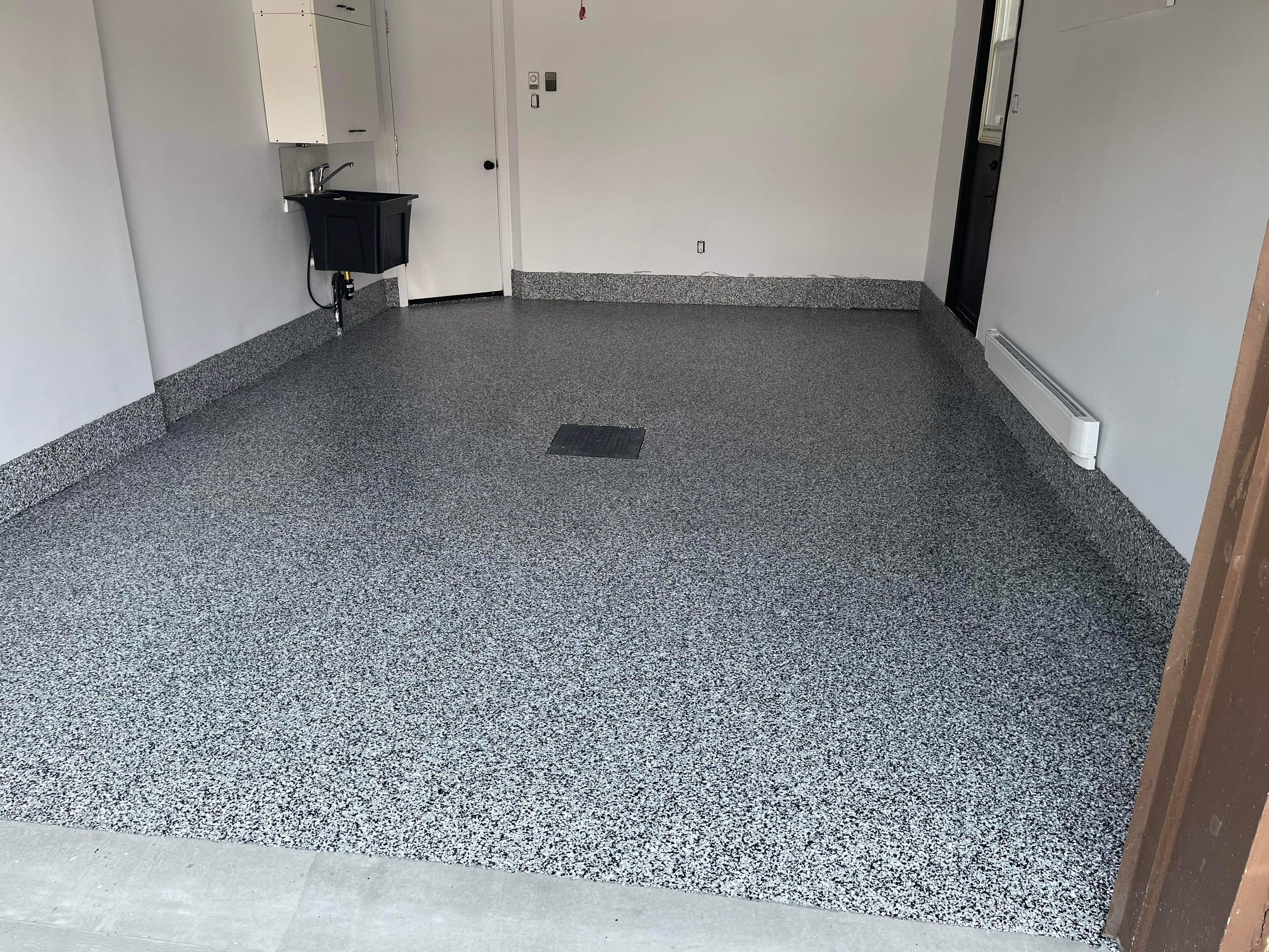 Finition de plancher époxy